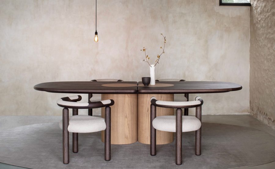 Ladybug L Table, Panda Chair